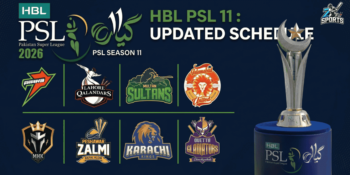 PSL 11 Schedule 2026 Full Fixtures, Venues, Timings & Playoff Dates