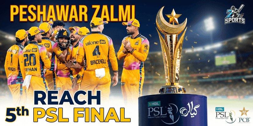 Peshawar Zalmi Reach 5th PSL Final with Win Over United