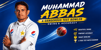 Muhammad Abbas: A Dangerous Test Bowler Swing & Accuracy
