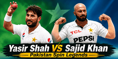 Sajid Khan vs Yasir Shah: Test Wickets & Bowling Comparison