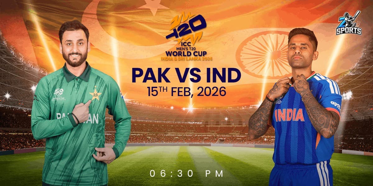India vs Pakistan T20 WC High-Voltage Match 15 Feb,2026