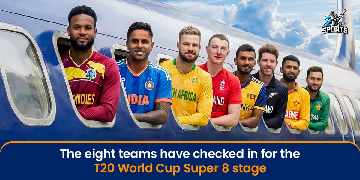 T20 World Cup Super 8 Teams Ready for Thrilling Matches