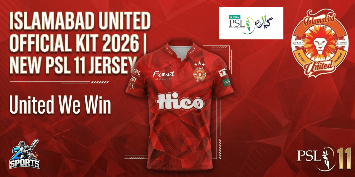 Islamabad United PSL 11 Kit: Red Storm 2026 Official Reveal