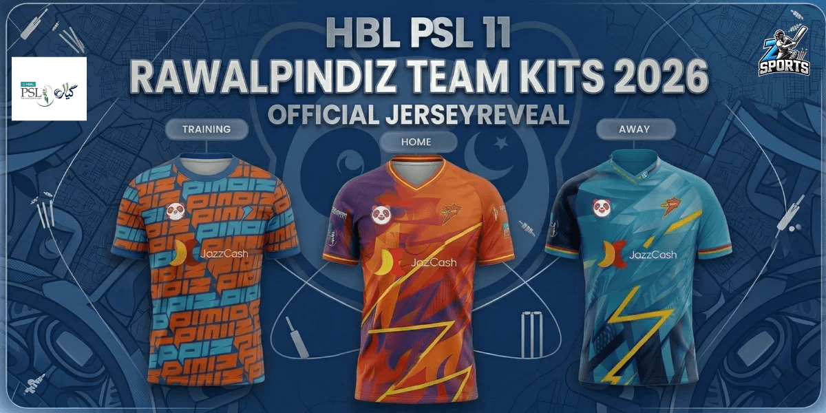 Rawalpindiz PSL 11 Kit Revealed Official 2026 Team Jerseys