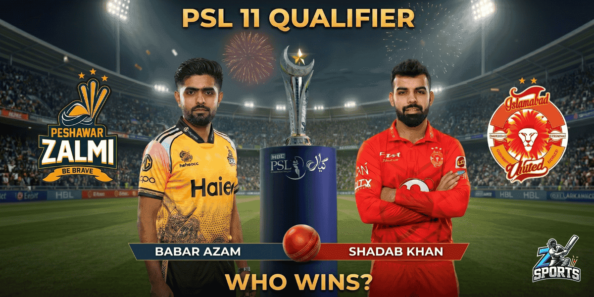 PSL 11 Qualifier Peshawar Zalmi vs Islamabad United, who wins