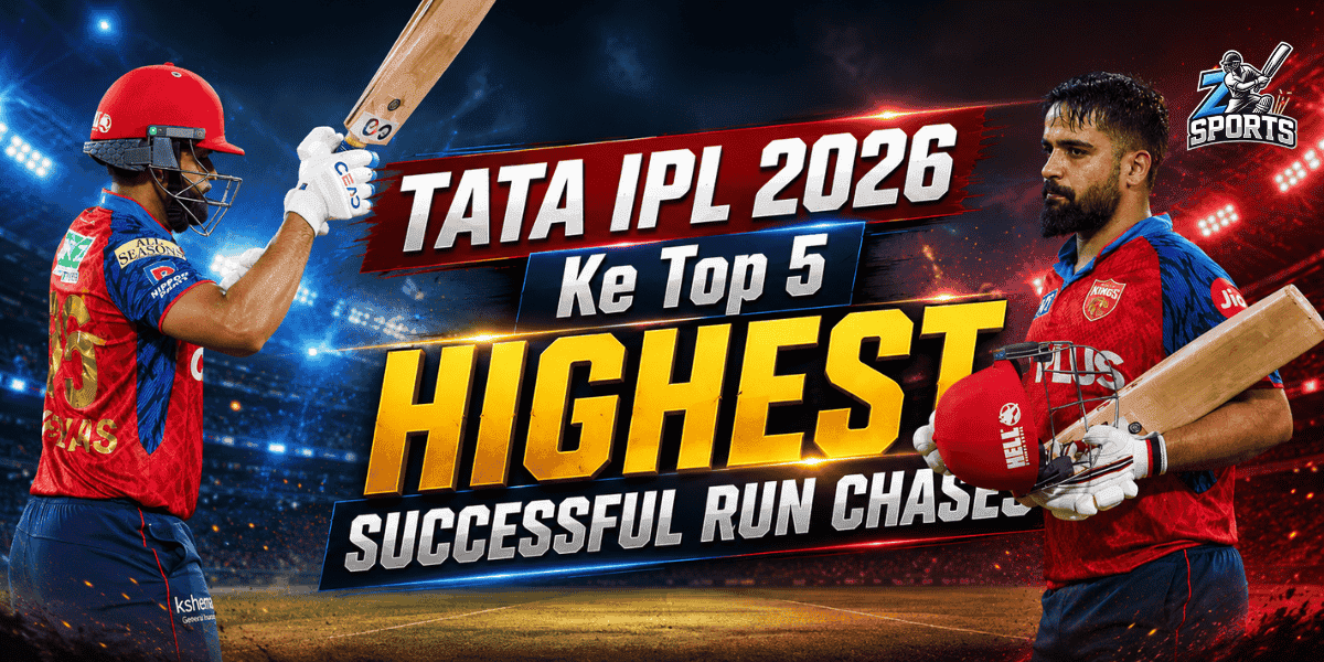 TATA IPL 2026 Ke Top 5 Highest Successful Run Chases