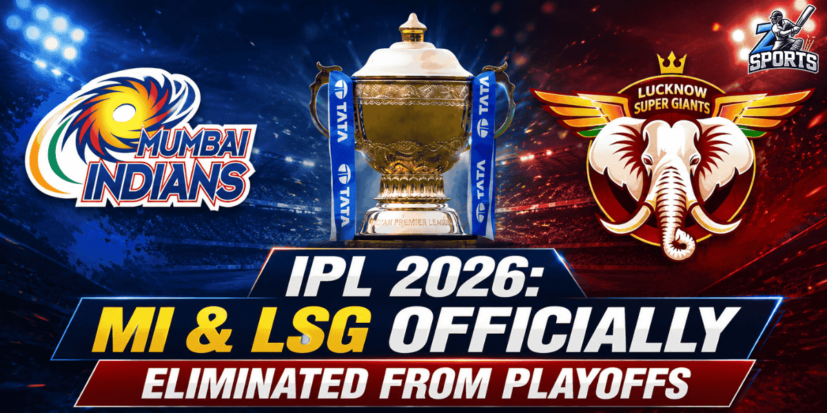 IPL 2026: MI & LSG Officially Eliminated from Playoffs