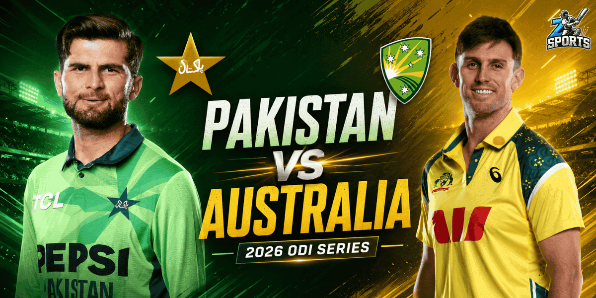 Pakistan vs Australia 2026 ODI Series Head-to-Head record