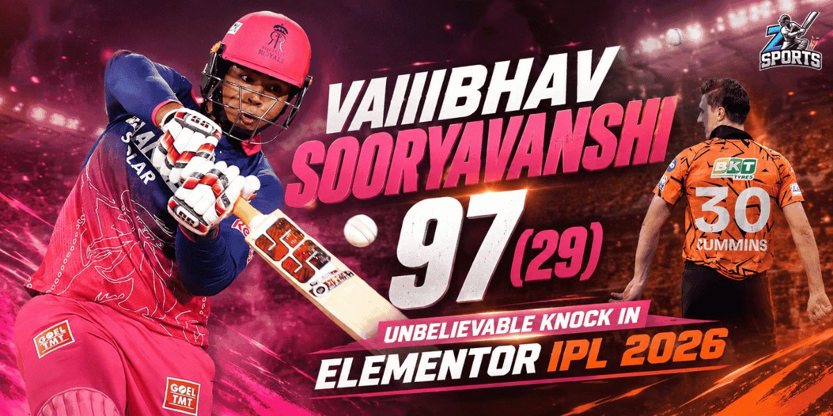Vaibhav Sooryavanshi Unbelievable Knock in Elementor IPL 2026