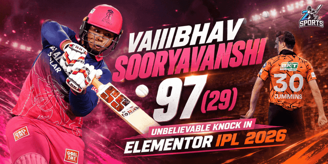 Vaibhav Sooryavanshi Unbelievable Knock in Elementor IPL 2026