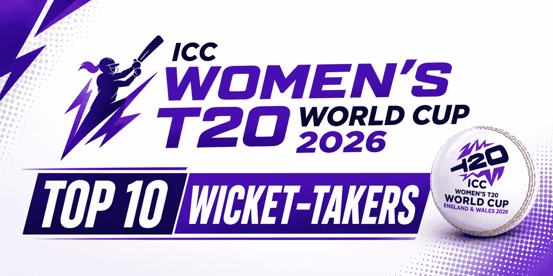 Top 10 wicket-takers in ICC Women's T20 World Cup 2026