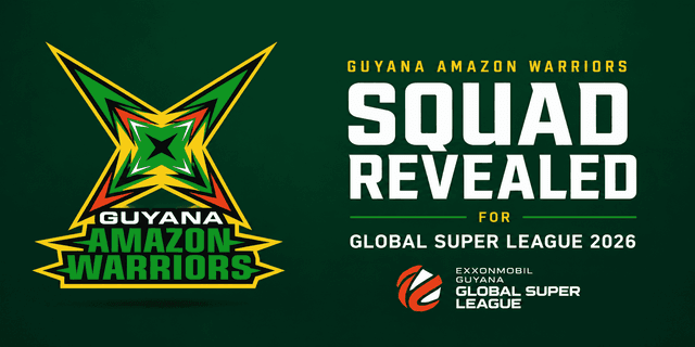 Guyana Amazon Warriors Squad for Global Super League 2026