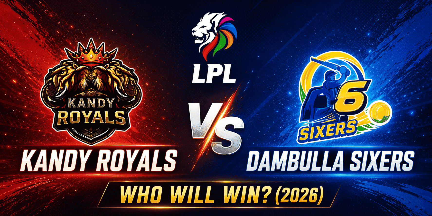 Kandy Royals vs Dambulla Sixers Who Will Win (2026)